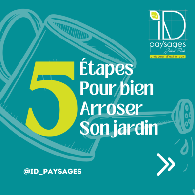 5 étapes pour bien arroser son jardin